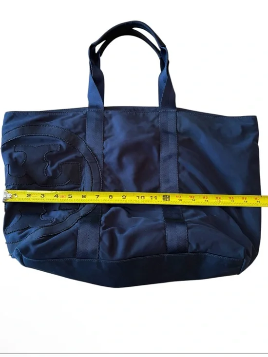Tory Burch Tote Navy Blue - Picture 6 of 9